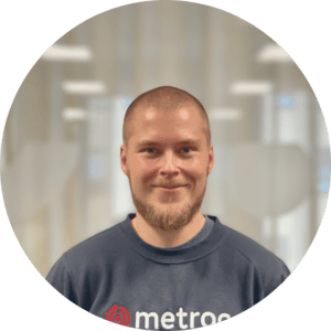 Jouni Kotilainen ohjelmistokehitys Metroc Henkilökuva